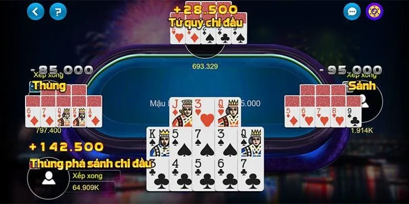 Game bài Mậu Binh GK88 được ưa chuộng